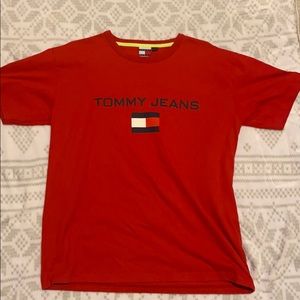 Tommy Hilfiger Logo Red T-Shirt